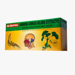 Ginseng + Ginkgo Biloba 30 ampollas Only