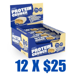 Barra Proteica Crunch APN 62g Chocolate Blanco & Caramelo